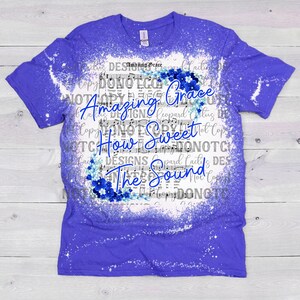 Amazing Grace HQ PNG Digital Download Sublimation DTG