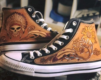 leather chucks