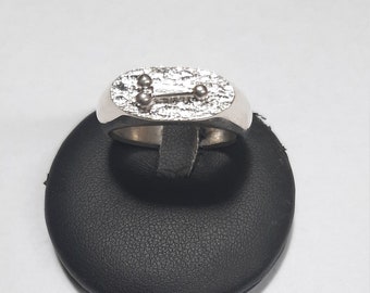 anneau bandeau antique roma avec le symbole phallique