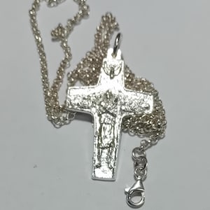 Ciondolo in argento antico croce - Materiali - Bigiotteria - di As