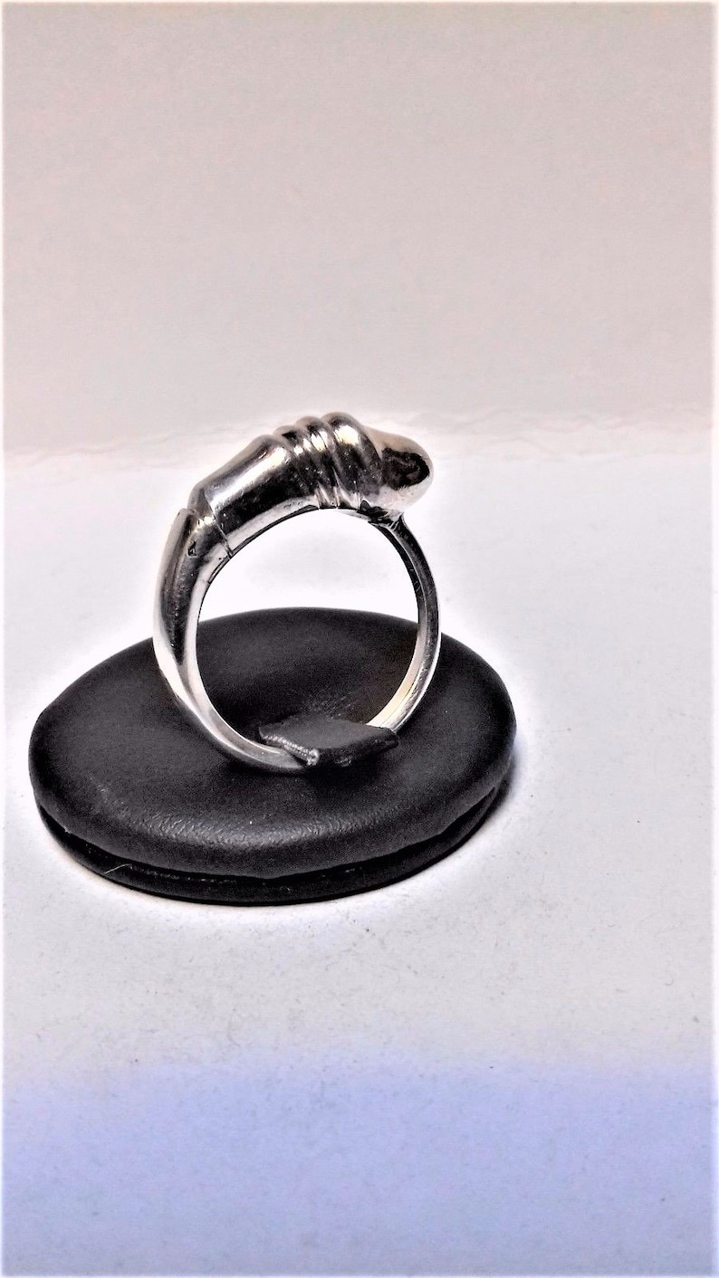 male penis ring in 925 silver