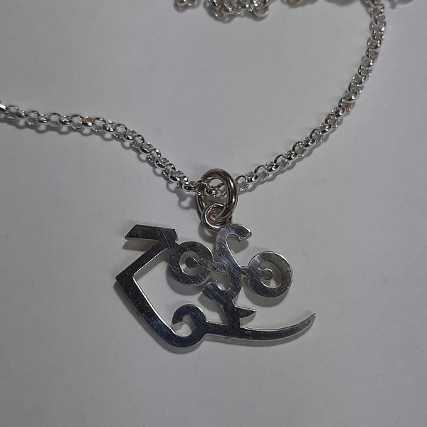 zoso pendant made of 925 silver