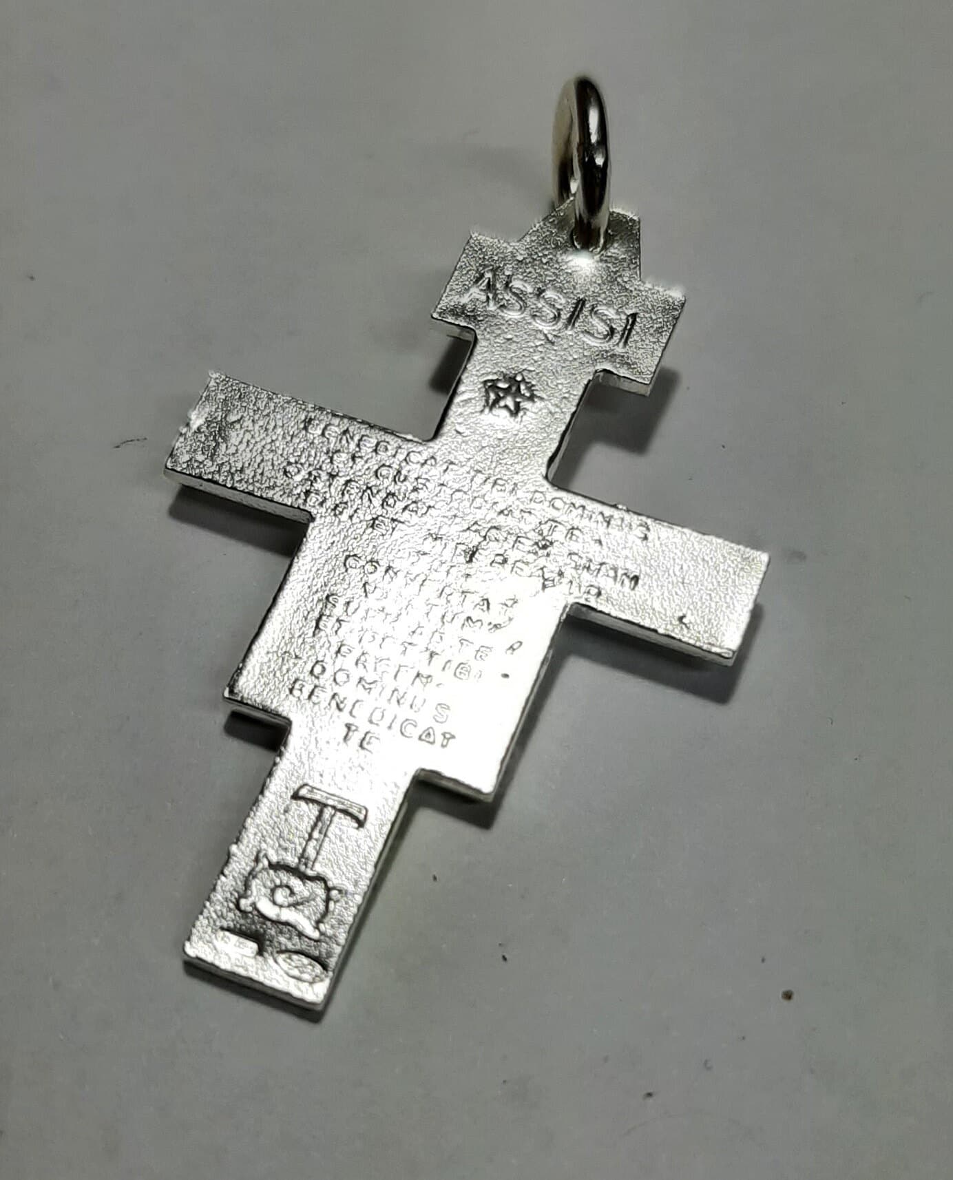 Medaille Saint Croix Argent Croix De San Damiano En Argent 925