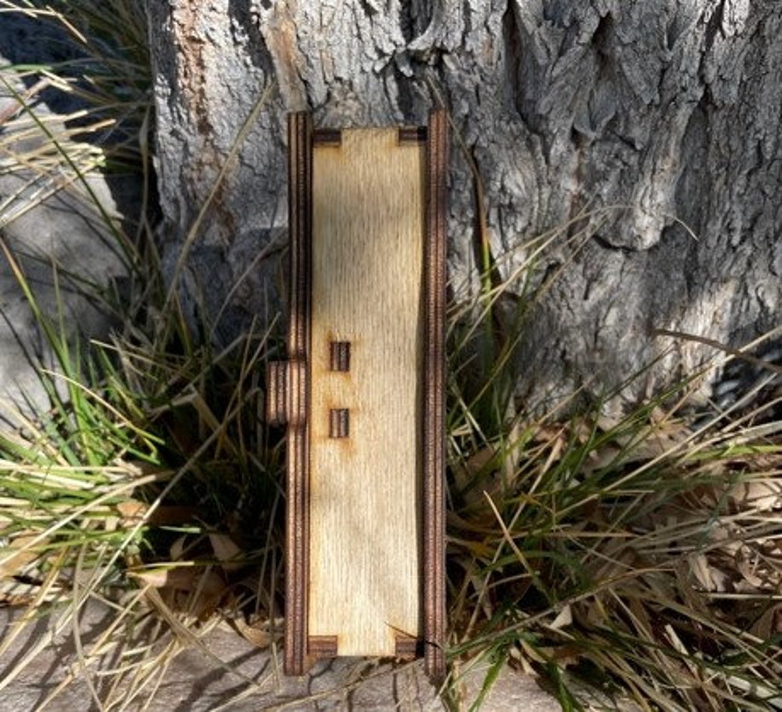 Dnd Wood Book Handmade Laser Cut Book Box Lock Closure Etsy UK