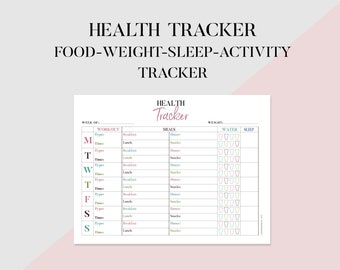 Pregnancy Food Tracker Pregnancy Food Journal Pregnancy | Etsy