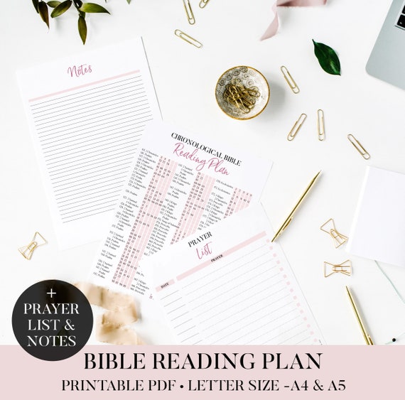 Printable Read The Bible In A Year Chart