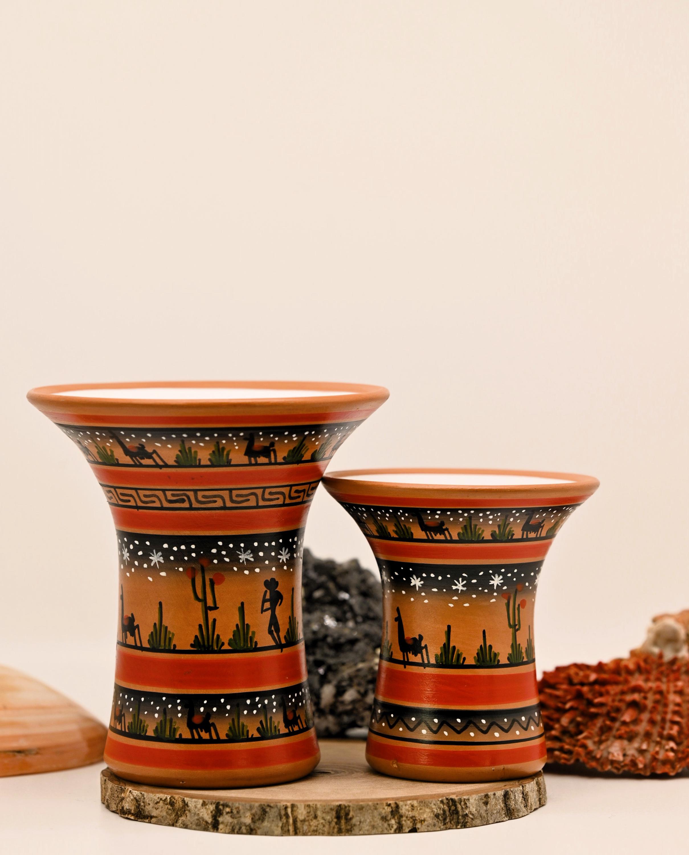 Incantevole vaso per piante a pentagramma in terracotta nera, 12 cm x 13 cm (1 pezzo), design unico, grande accento per gli amanti della magia e della natura, perfetta decorazione da giardino