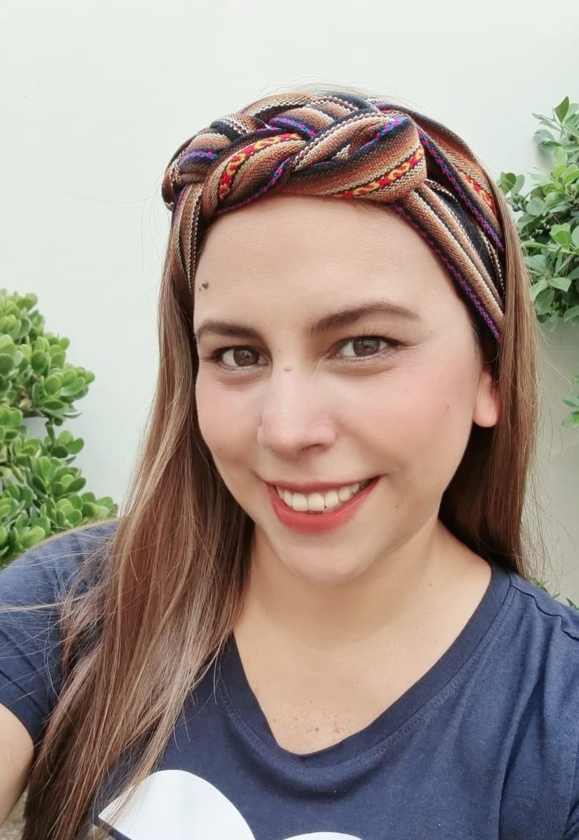 Exquisite Handmade Peruvian Fabric Headband Unique Accessory 