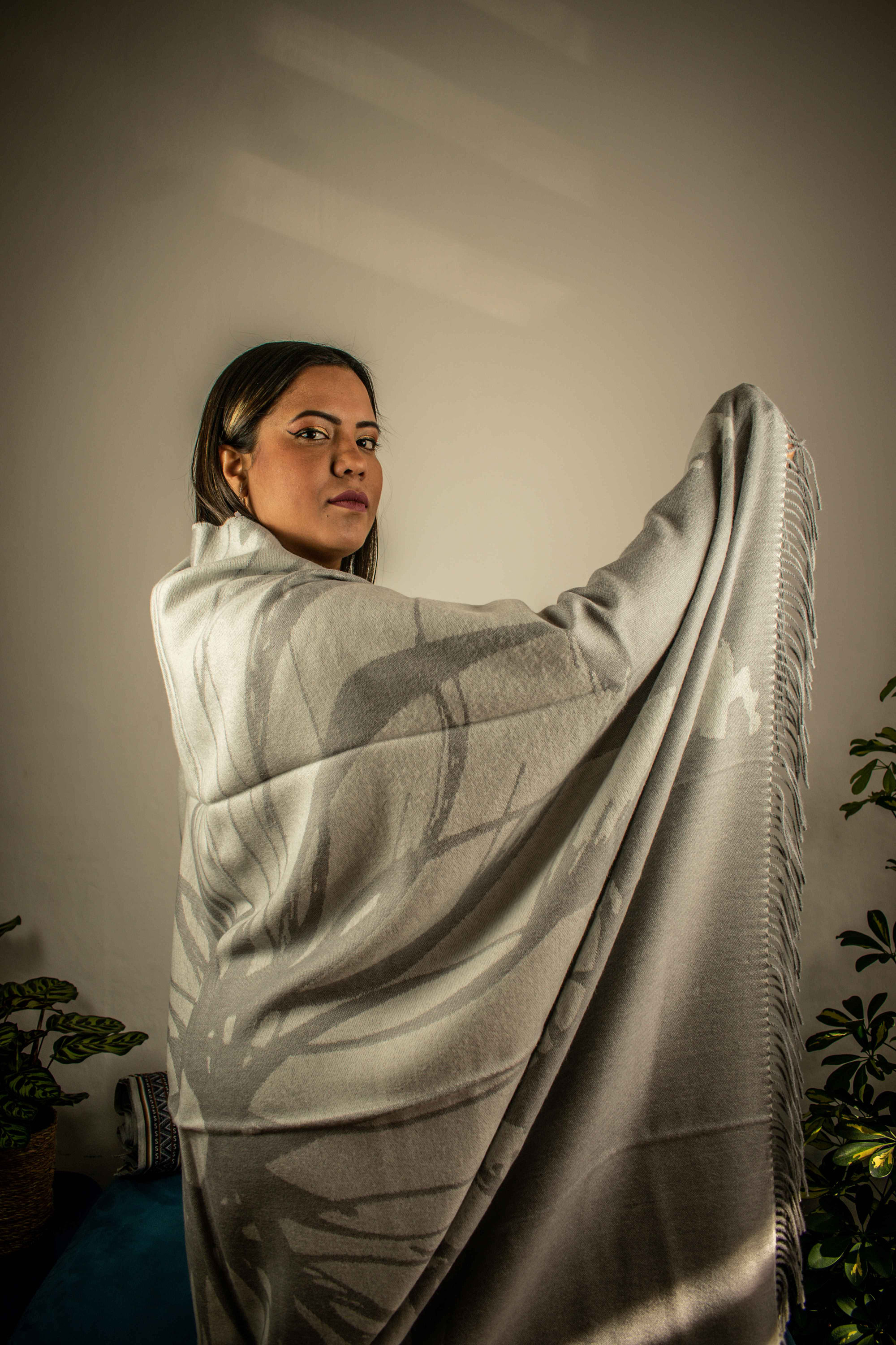 Plaid Luxe En Laine Baby-Alpaga