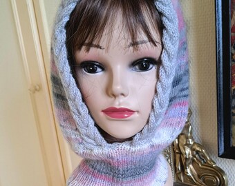 hand knitted balaclava