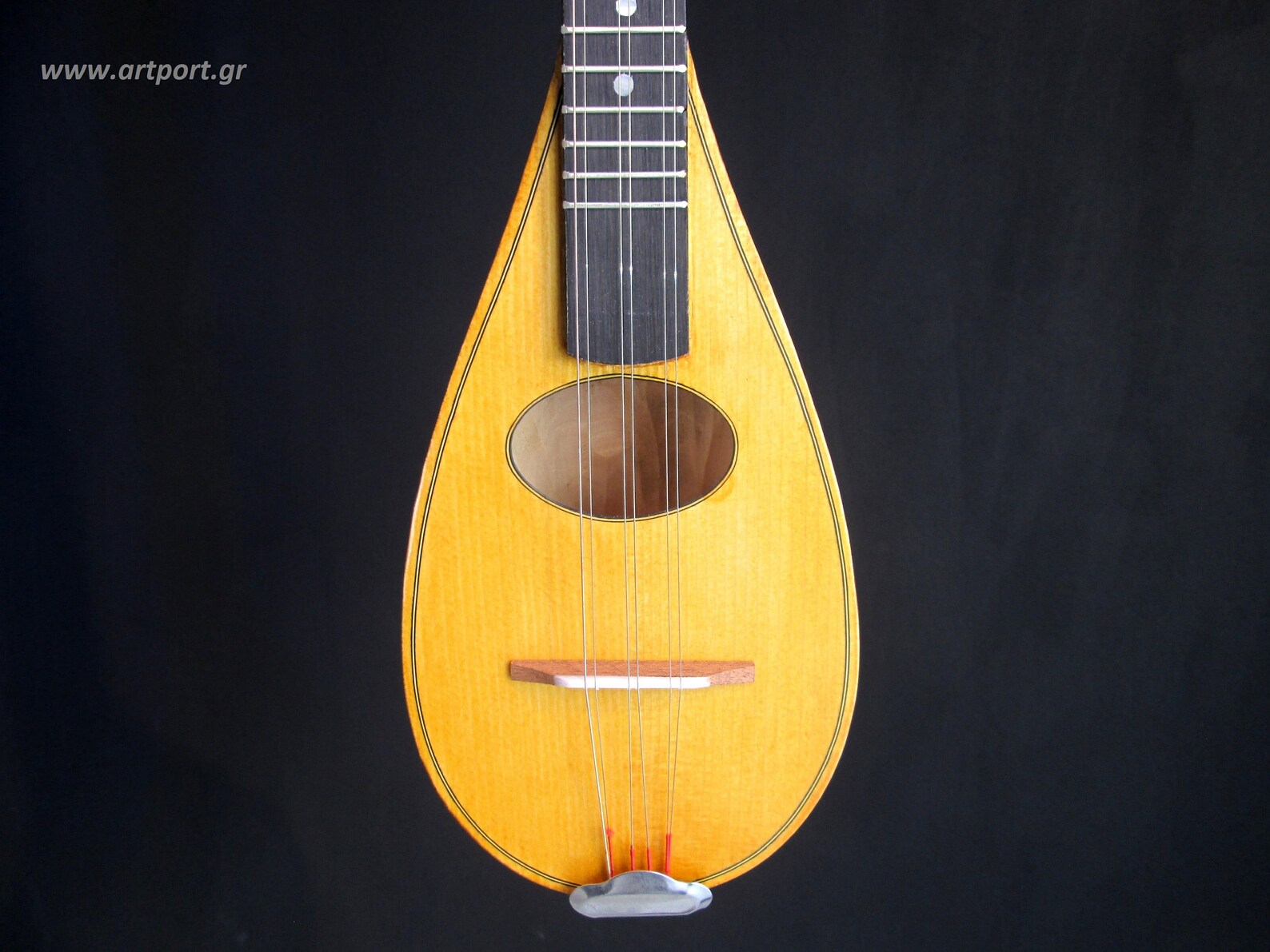 Greek Bouzouki tzouras Musical Instrument of Rebetiko. Has the Size of Half of a Bouzouki. VIDEO