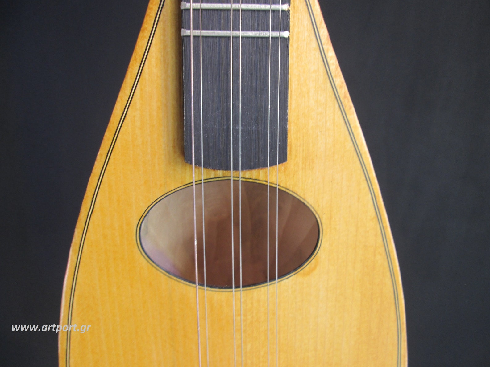 Greek Bouzouki tzouras Musical Instrument of Rebetiko. Has the Size of Half of a Bouzouki. VIDEO