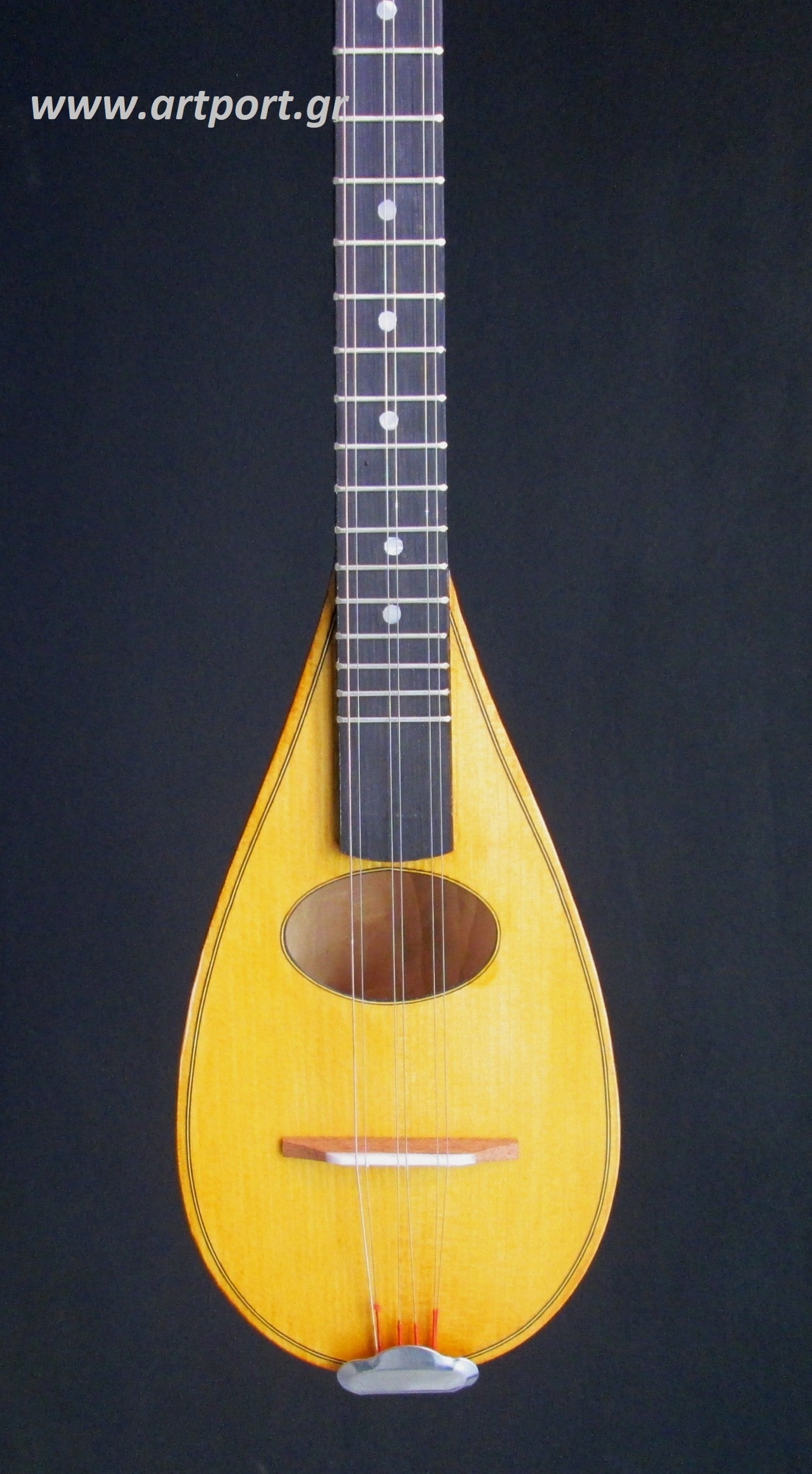 Greek Bouzouki tzouras Musical Instrument of Rebetiko. Has the Size of Half of a Bouzouki. VIDEO