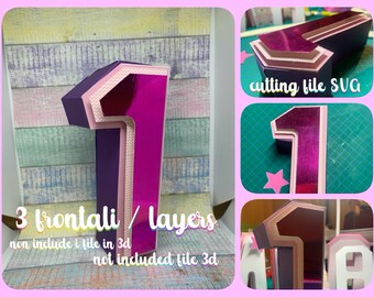 Download 3d Numbers Svg Etsy
