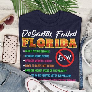 DeSantis Failed Florida - Governor Ron DeSantis must go in 2022!  No second term, no bid for DC in 2024!  Florida Democrats, Progressives