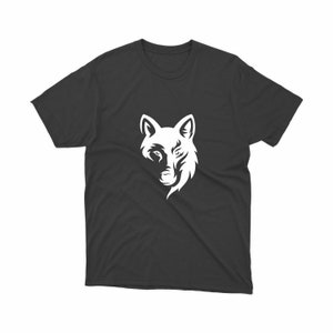 Werewolf heat transfer for cotton and polyester fabrics, glow in the dark and other colours available