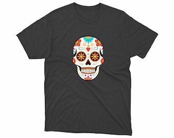 Día de los Muertos Transferfolie für Baumwoll- und Polyesterstoffe