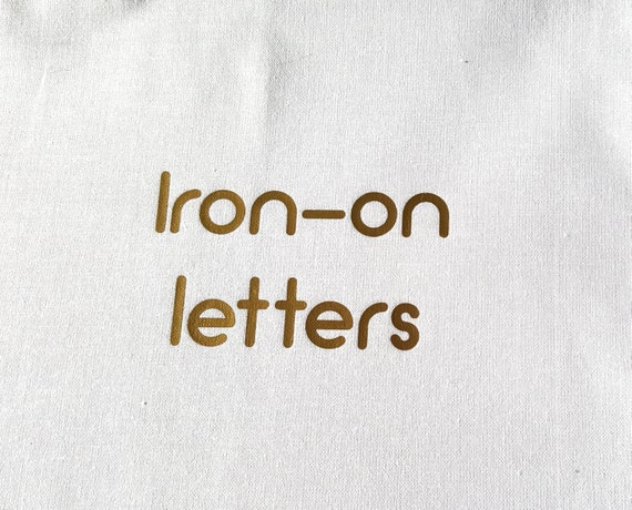 How to apply Iron On Numbers and Letters by Printo Australia - Issuu