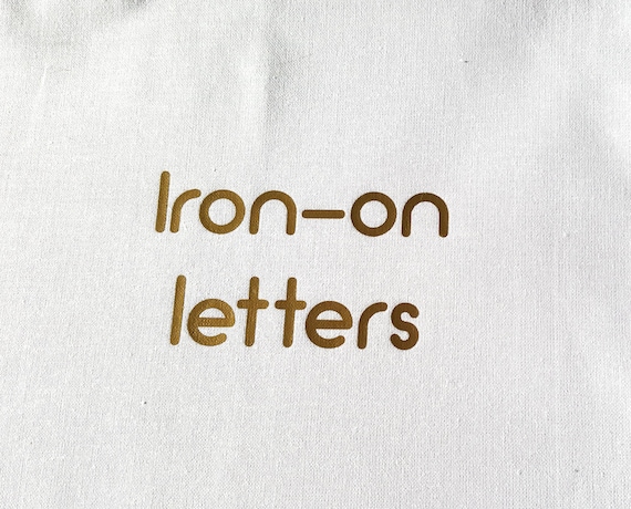 How to apply Iron On Numbers and Letters by Printo Australia - Issuu