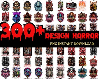 300 Horror Characters Png,Horror Clipart sublimation PNG,Halloween character Png,Horror Bundle Png, Horror Movie Png,Scary Horror Characters