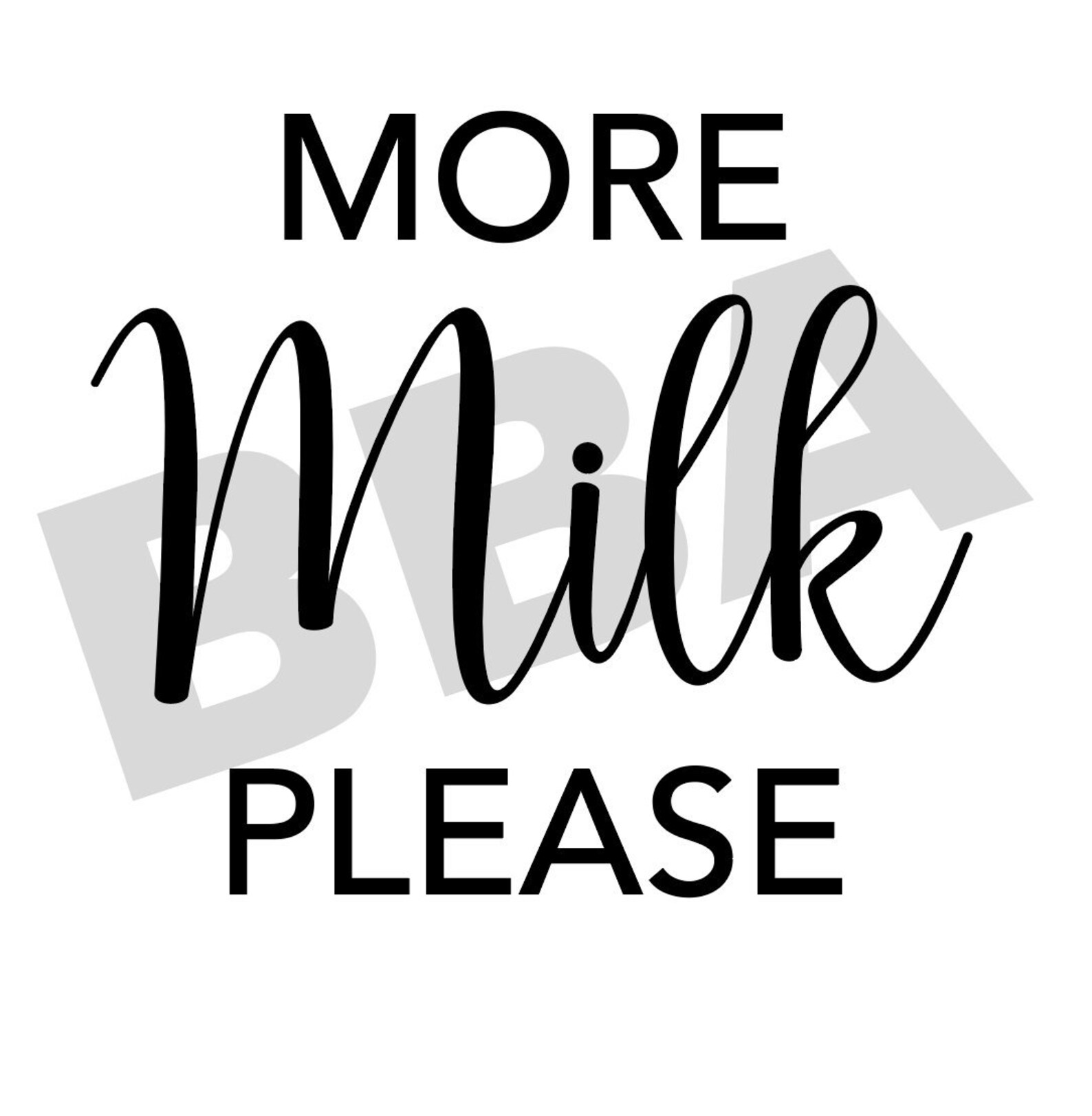 Más leche por favor descarga digital lactancia materna svg Etsy España