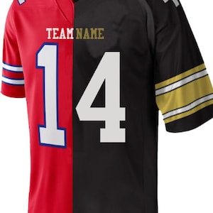 Custom half and top half jerseys nfl