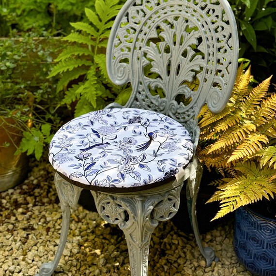 Round Cushion Celina Digby Floral Garden Seat Pads Round Circular