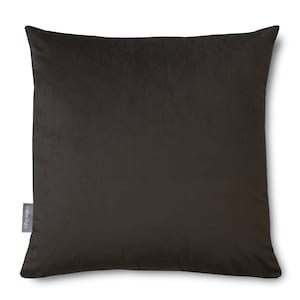 Luxury Super Soft Velvet Cushion - Cedar Brown - Available in 3 Sizes (Square or Rectangular), Feather Filling Option or Covers Only