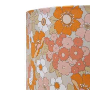 Celina Digby Luxury Super Soft Touch Velvet Lampshade Available for Ceiling Light, Standard Lamp or Table Lamp Flower Power image 3