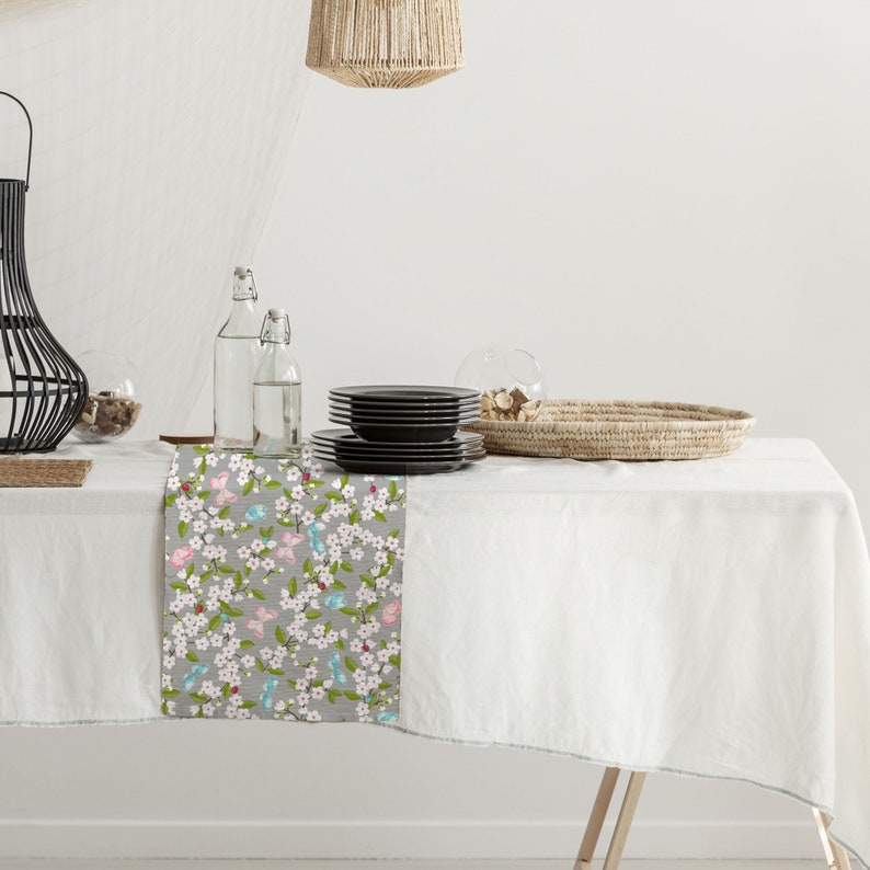 Waterproof Table Runner Outdoor Dining Garden Kitchen 140cm Etsy