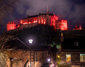 Edinburgh Castle by Night