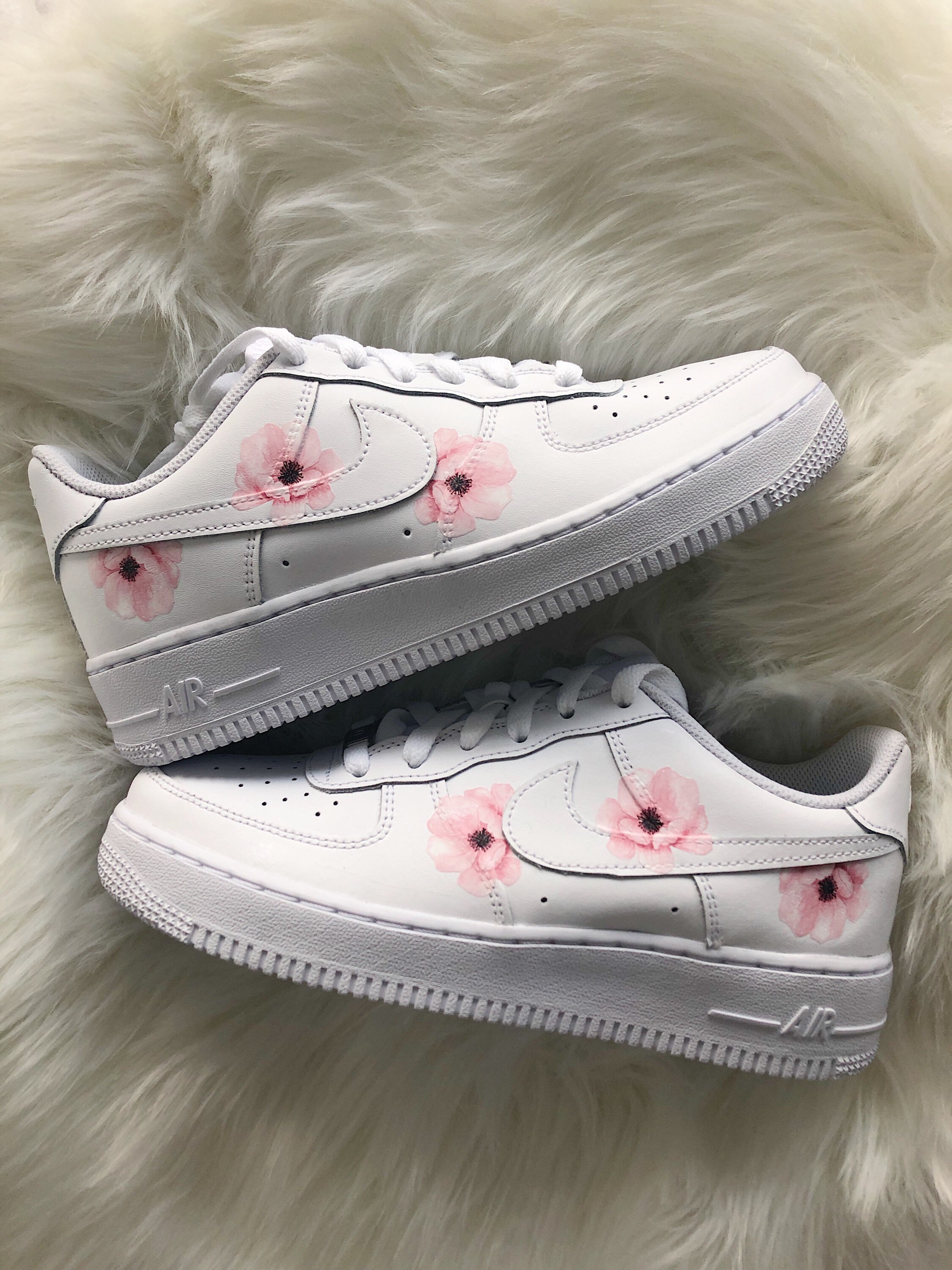 flower air force 1 custom