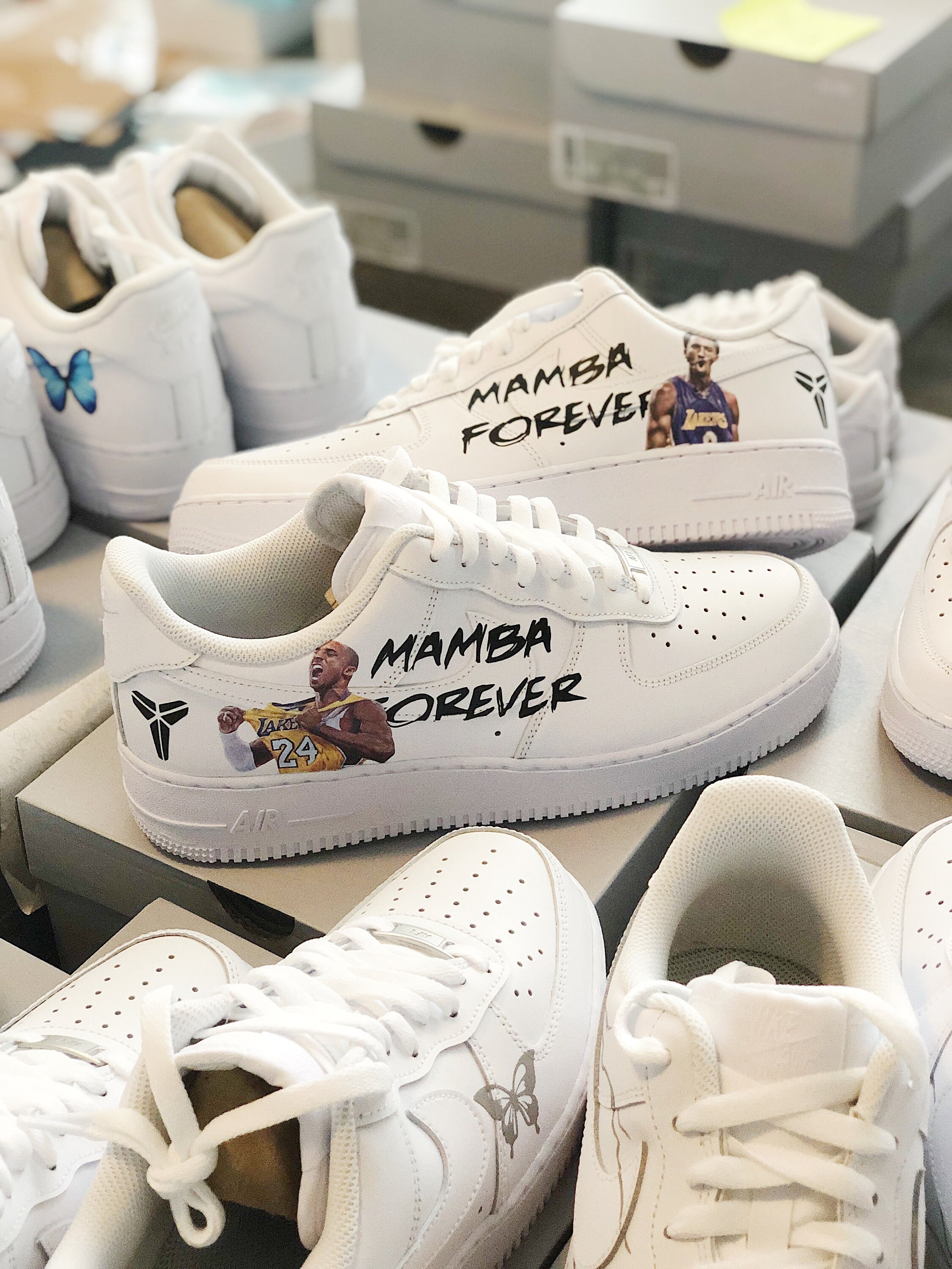Custom Air Force 1 KOBE Unisex Kobe 
