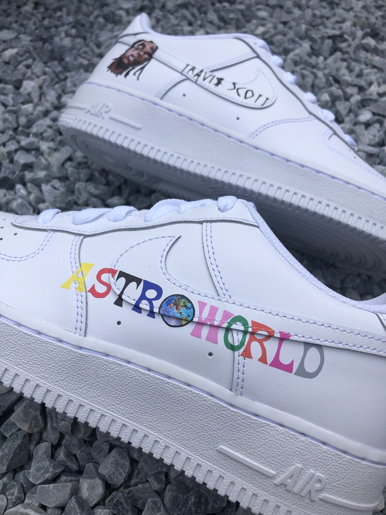 astroworld custom shoes