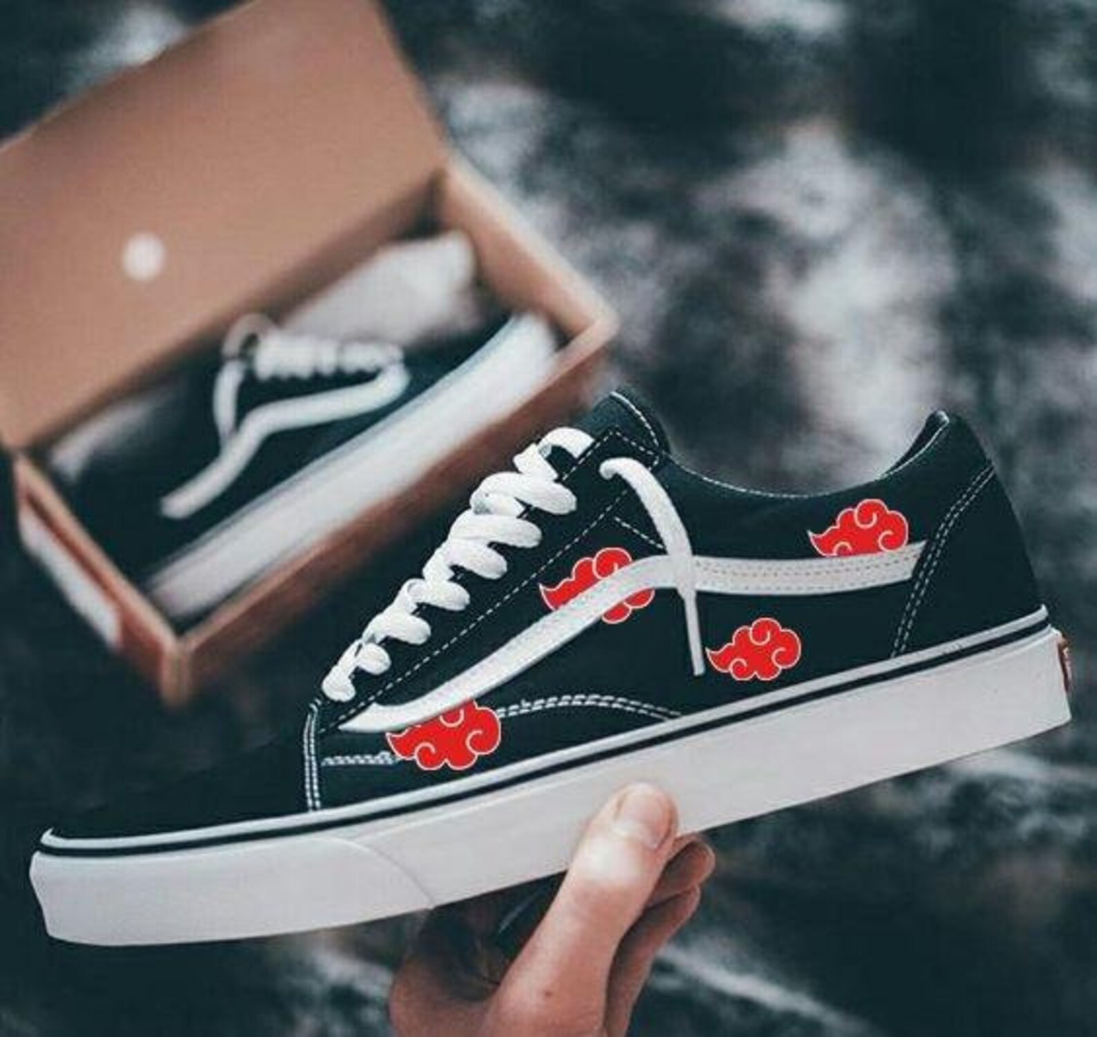 Custom Sneaker NARUTO VANS Old Skool Custom Etsy