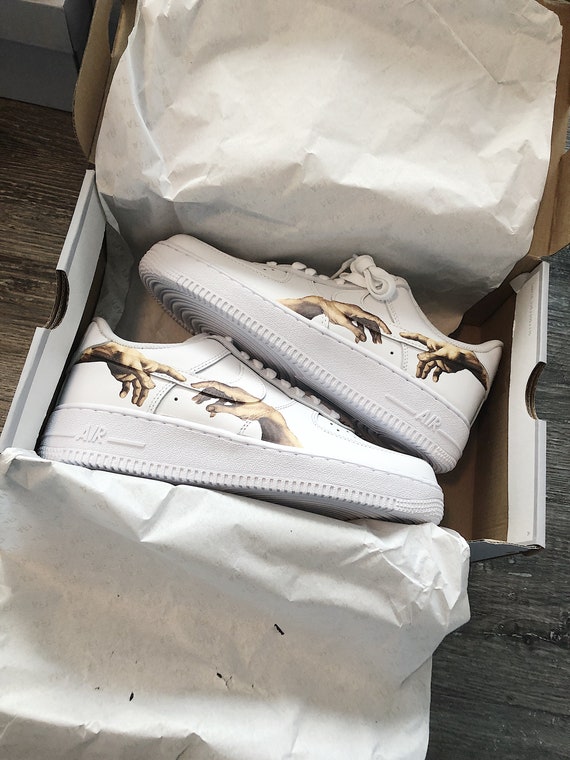 custom air force 1 michelangelo