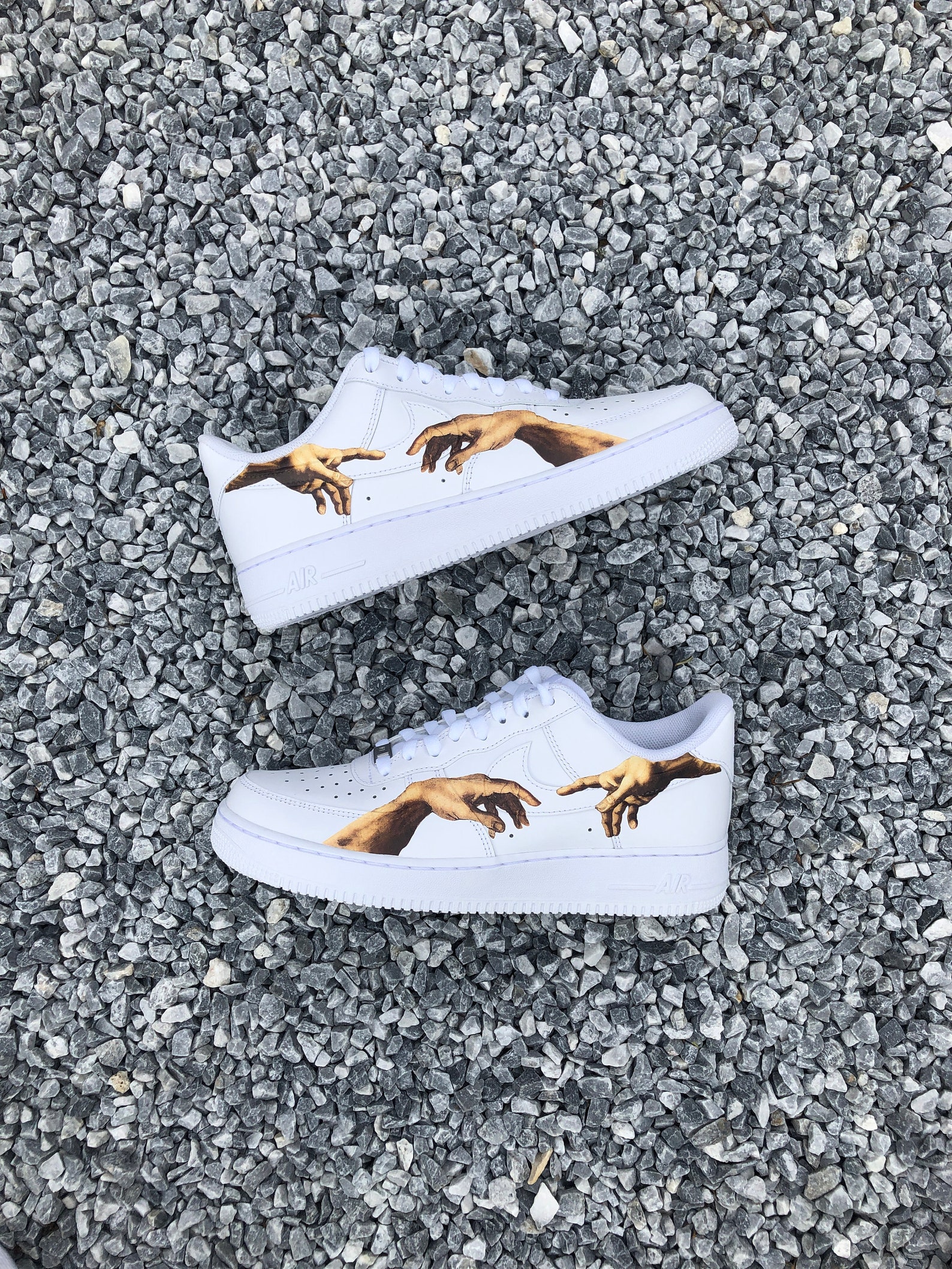 custom air force 1 michelangelo