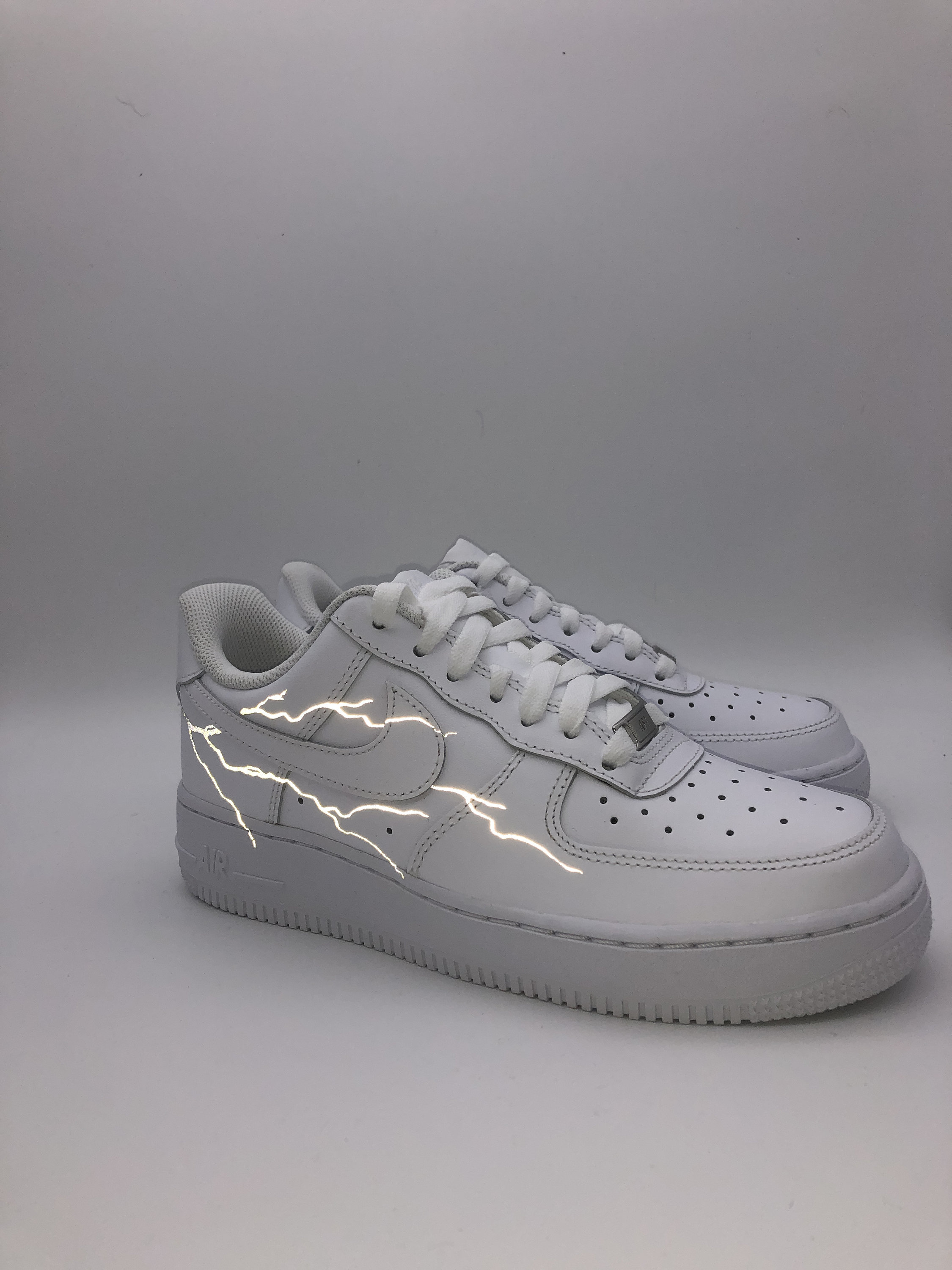 Custom Air Force 1 lightning Reflective Custom Etsy UK