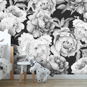 Wallpaper Of Black Flowers Black And White Flowers Wallpapers Hd Pixelstalk