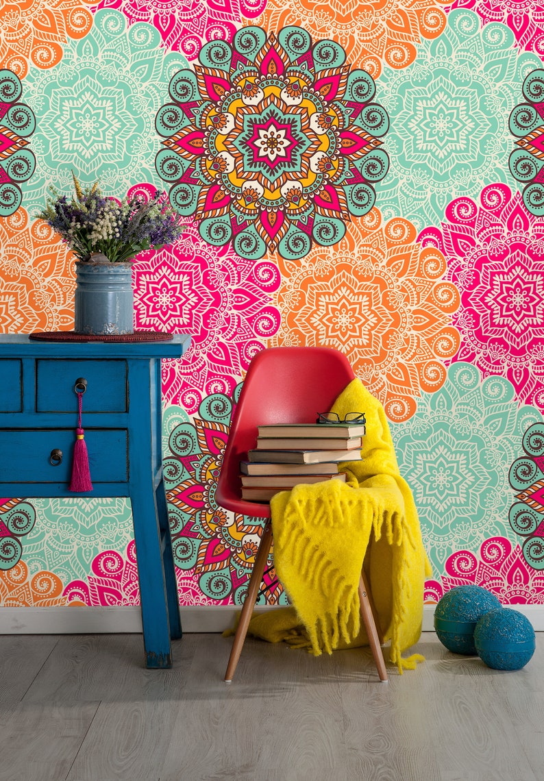 Removable Wallpaper Selfadhesive Wall Mural Peel and Stick Etsy Canada