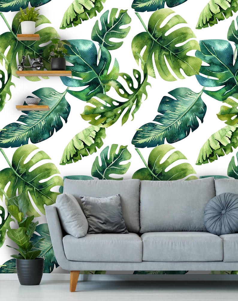 Removable Peel 'n Stick Wallpaper Selfadhesive Accent Etsy