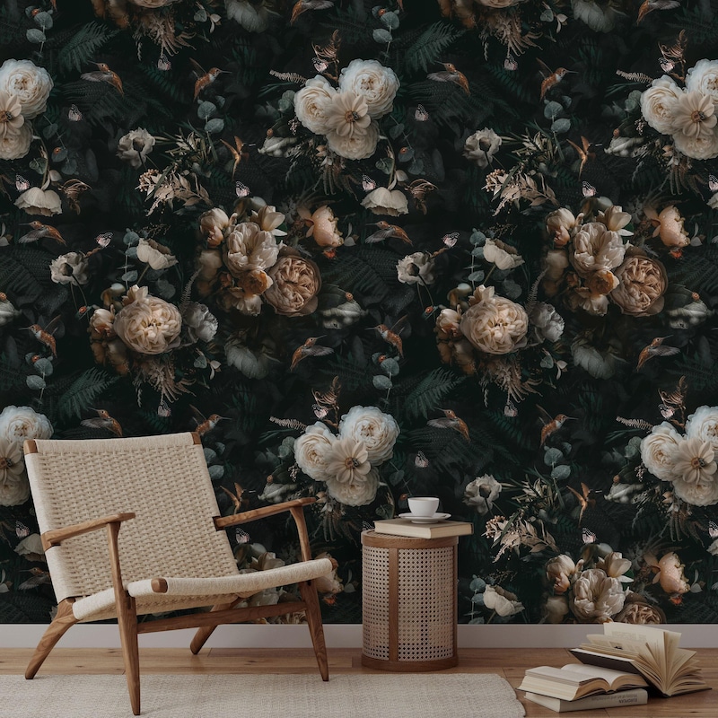 Dark Moody Wallpaper - Etsy