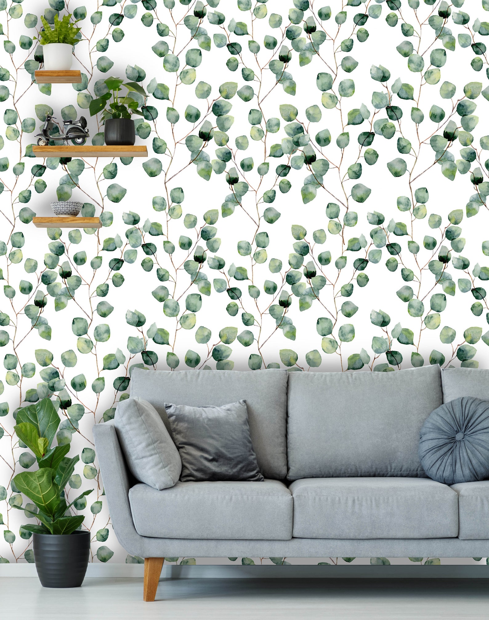 Removable Peel 'n Stick Wallpaper Selfadhesive Wall Etsy Australia