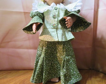 18 in doll Victorian Era Blouse & Matching Skirt-301