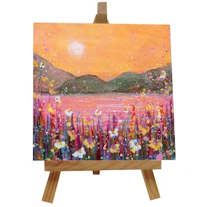 Piastrelle in ceramica Ullswater con cavalletto - The Lake District, Cumbria - Vista sulle montagne - Arredamento per la casa - Piastrelle artistiche da parete - Regalo d&#39;arte - The Lakes, Nord Ovest