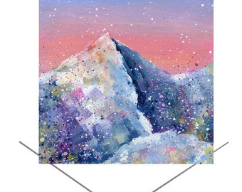 Greeting Card, Ben Nevis From Above Gaul, Photographed By Jack Marris - View #10