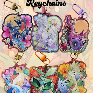 Assorted Evolution Keychains
