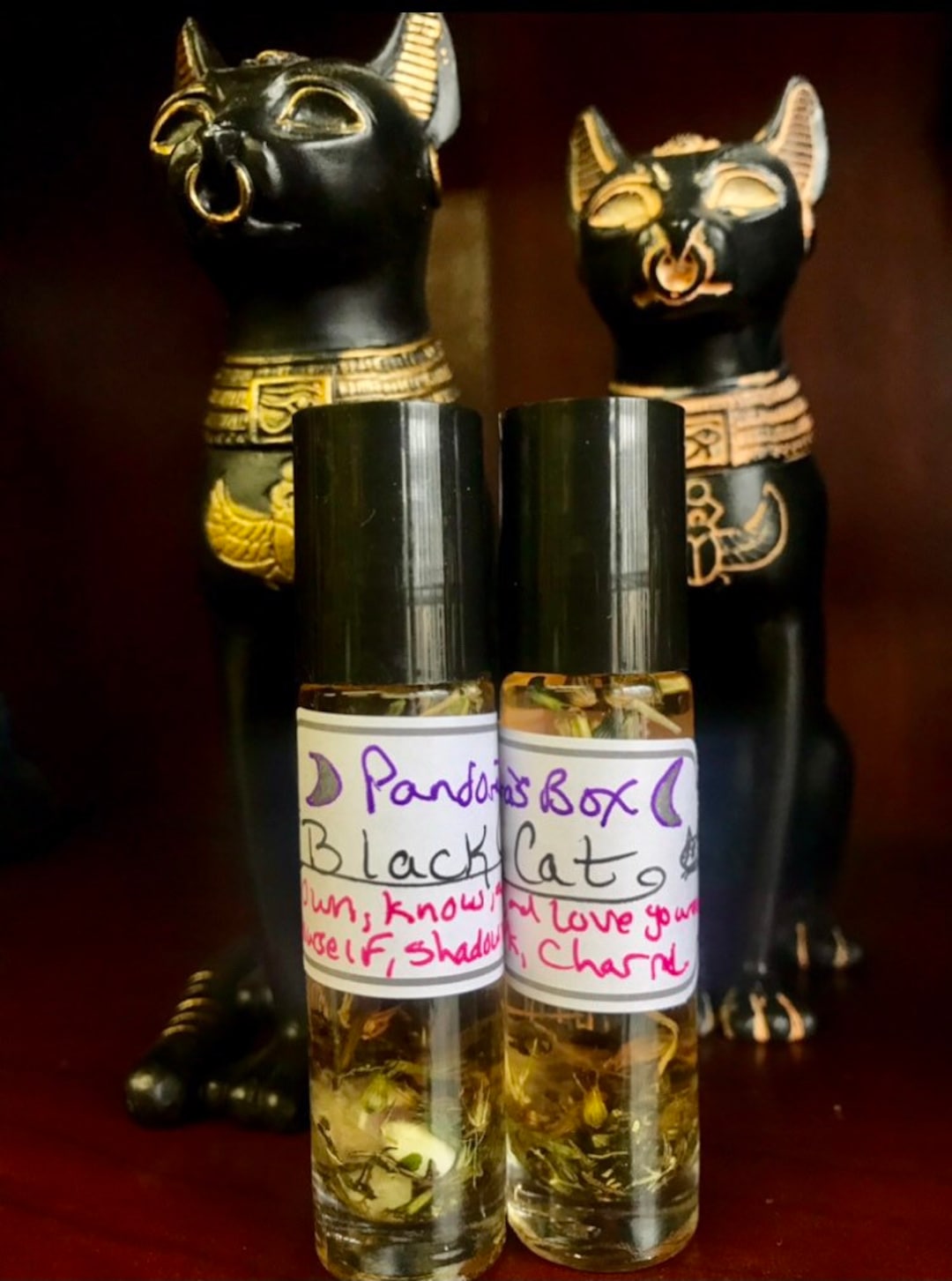 Black Cat Magickal Oil - Etsy