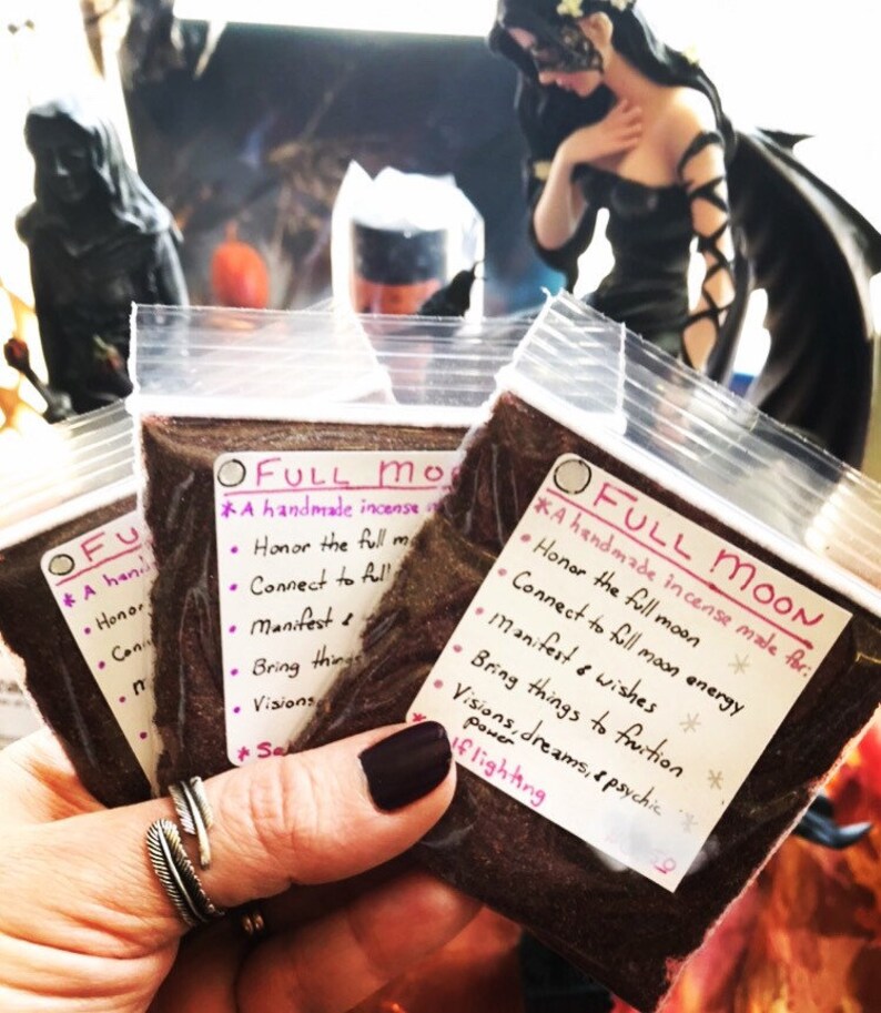 Full Moon Incense Etsy