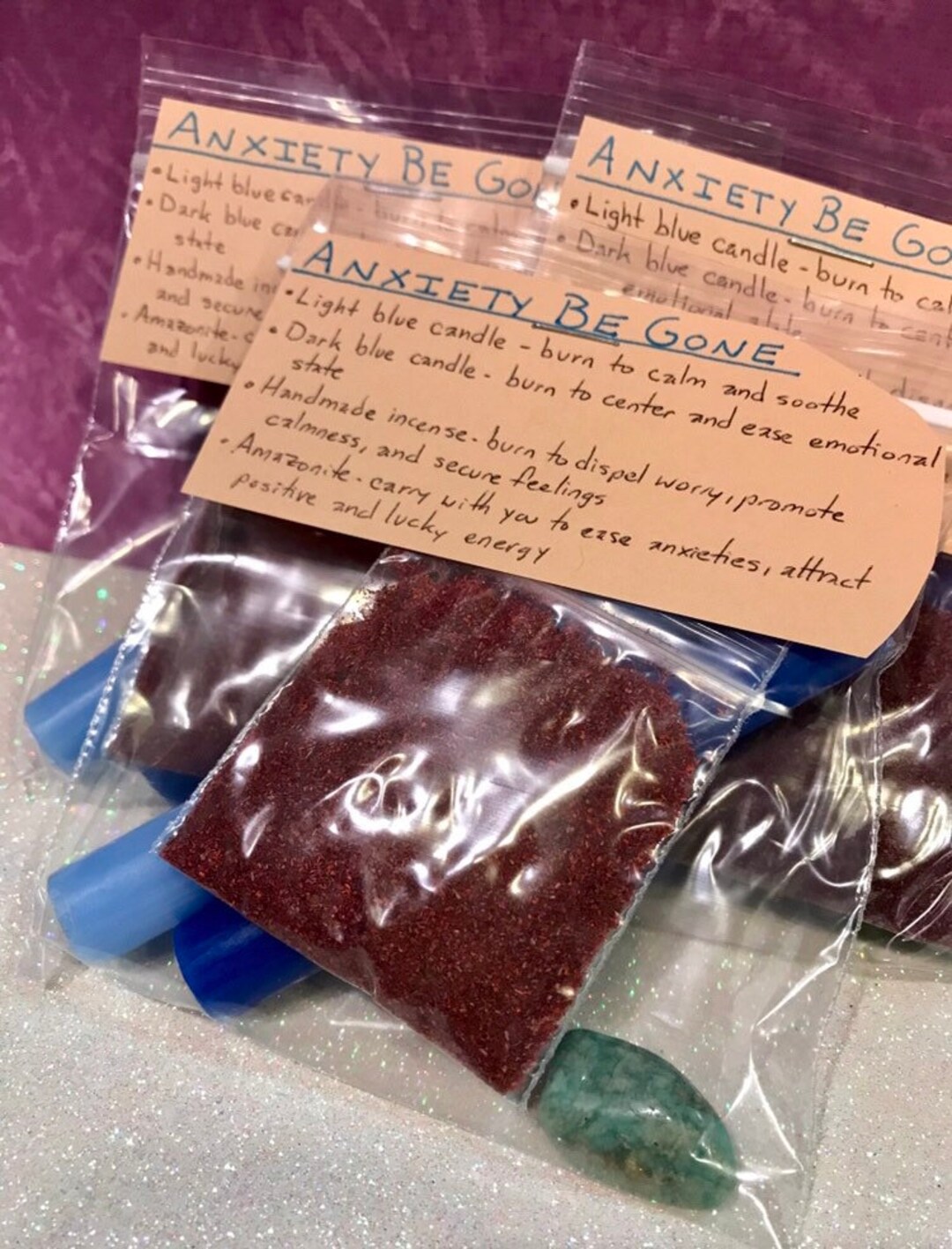 Anxiety Be Gone Spell Kit - Etsy